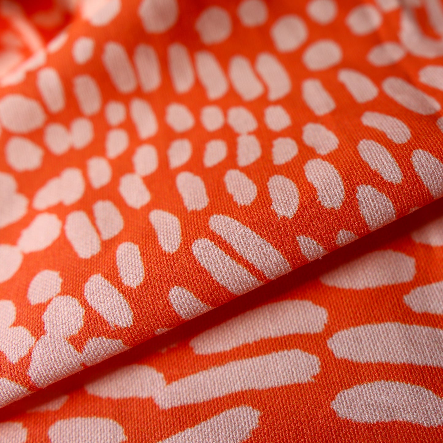 Textile Scratches, Coral/Orange
