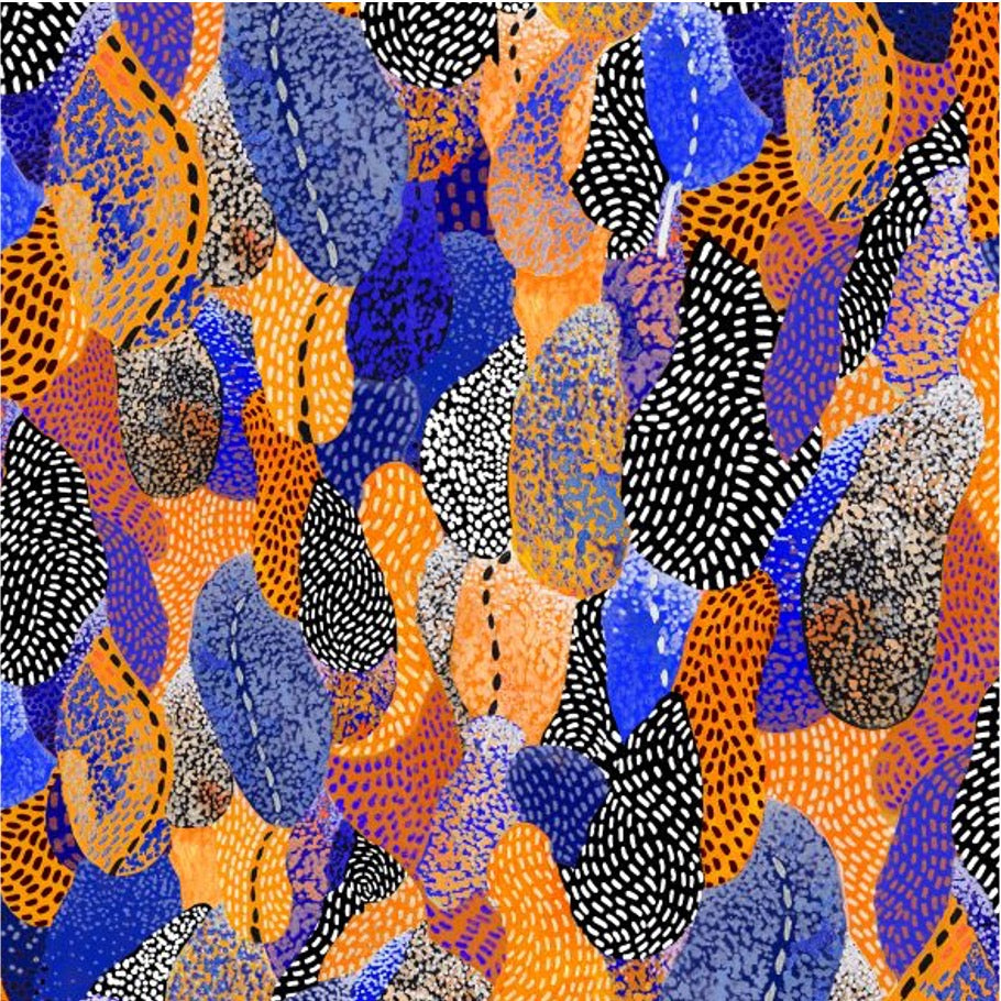 Textile The Passive Sleep, Vibrant Palette