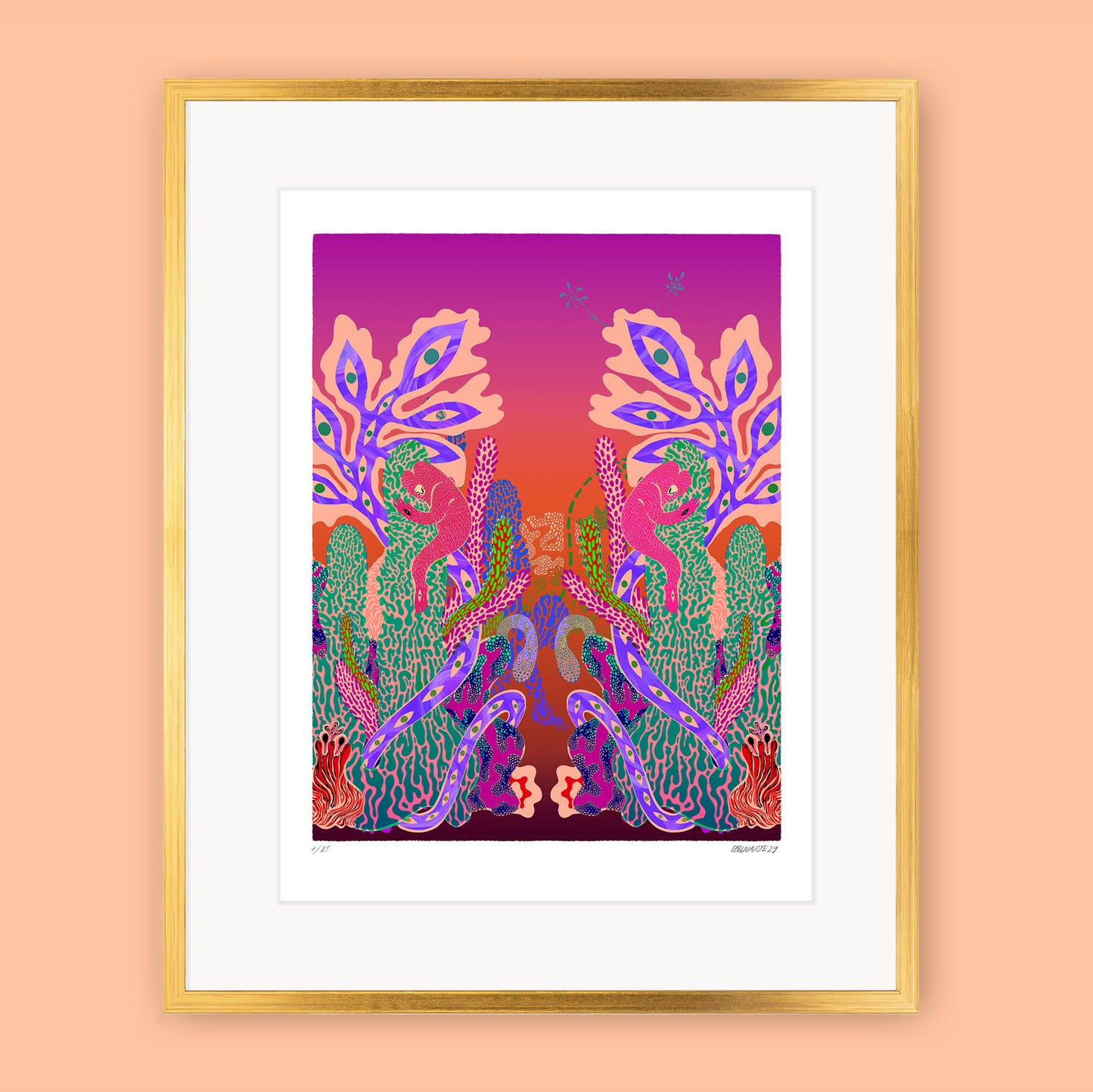 Limited Edition Fine Art Print - The Sundown Fable, Sphircle III