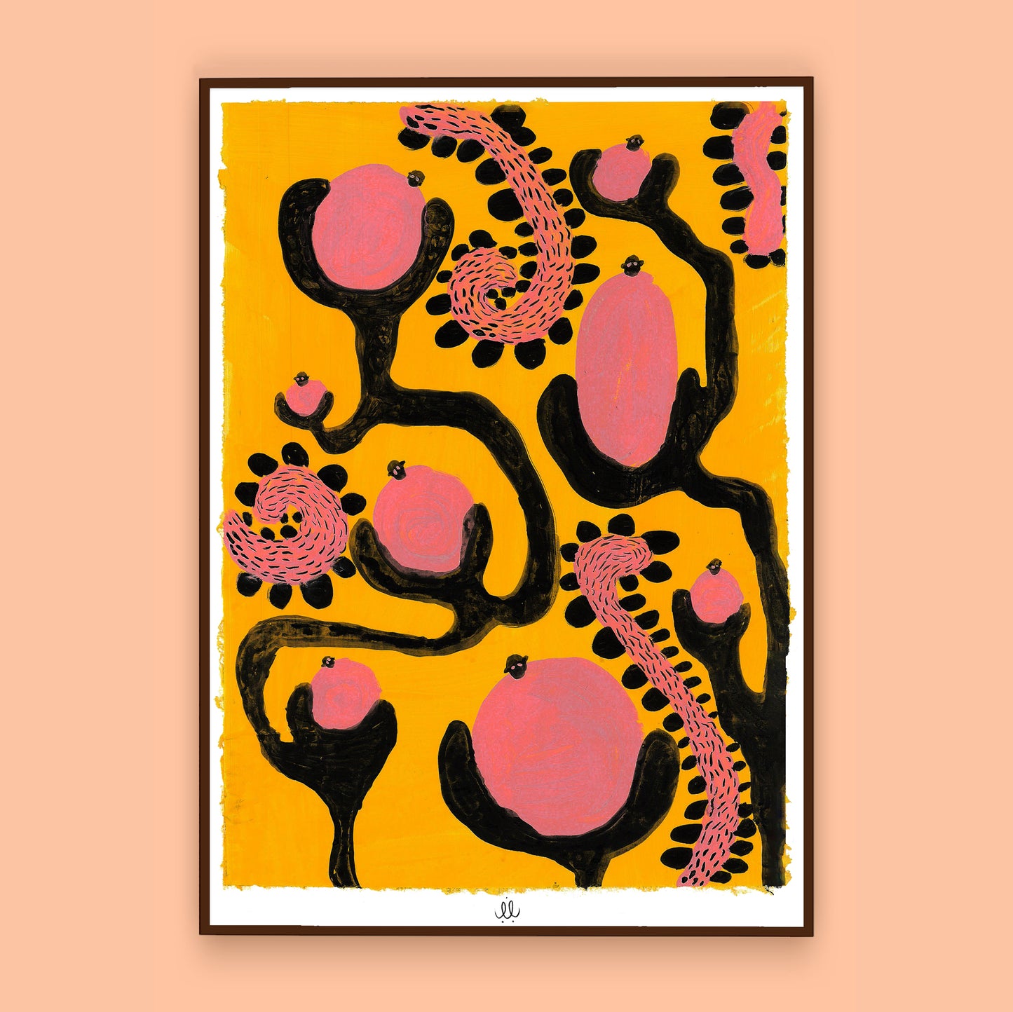 Fine Art Poster - Space Berries No. 4