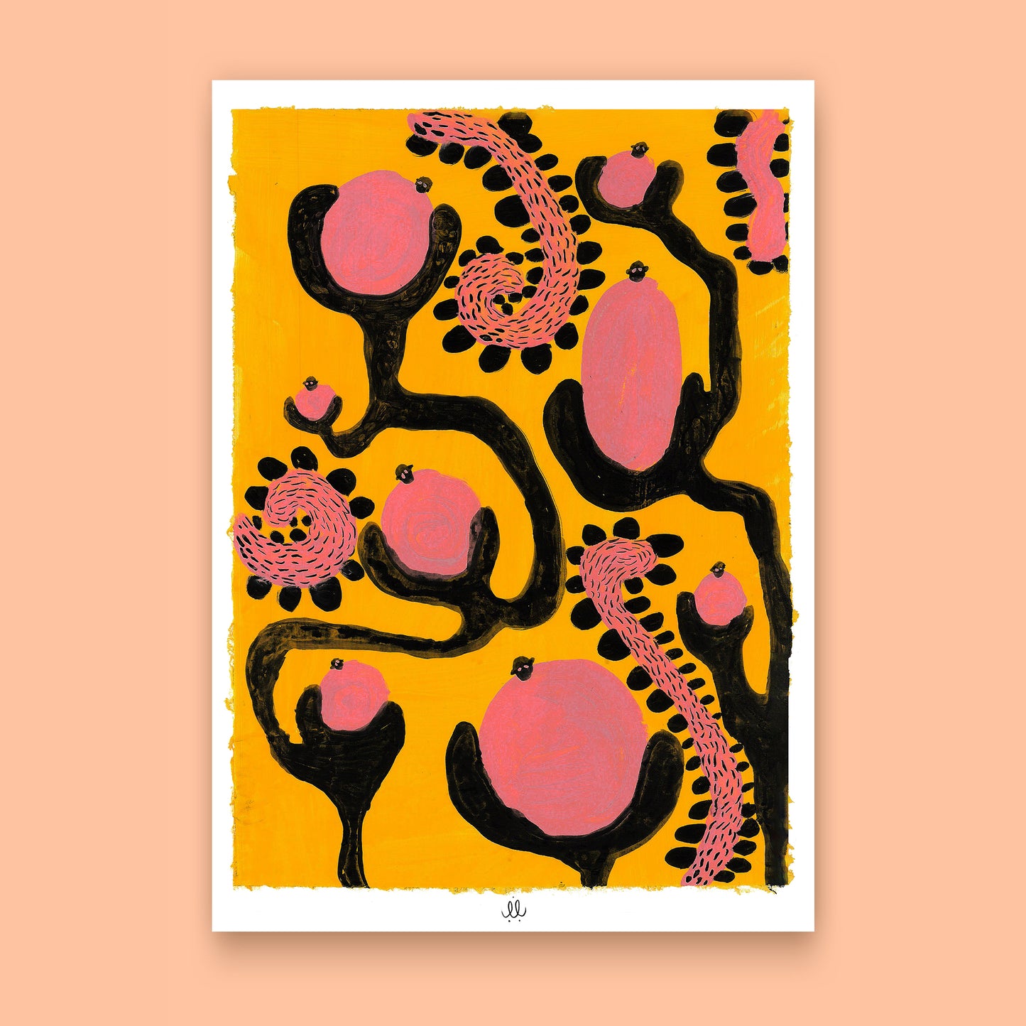 Fine Art Poster - Space Berries No. 4
