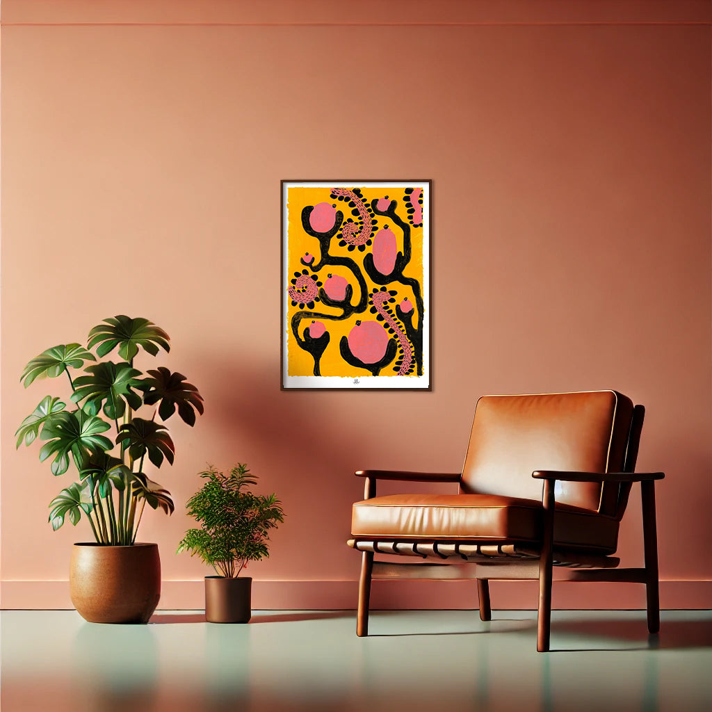 Fine Art Poster - Space Berries No. 4