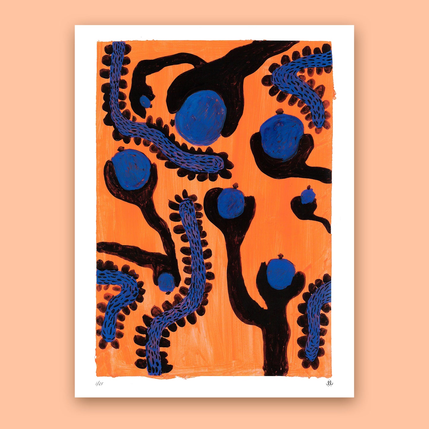 Limited Edition Fine Art Print - Space Berries No. 5
