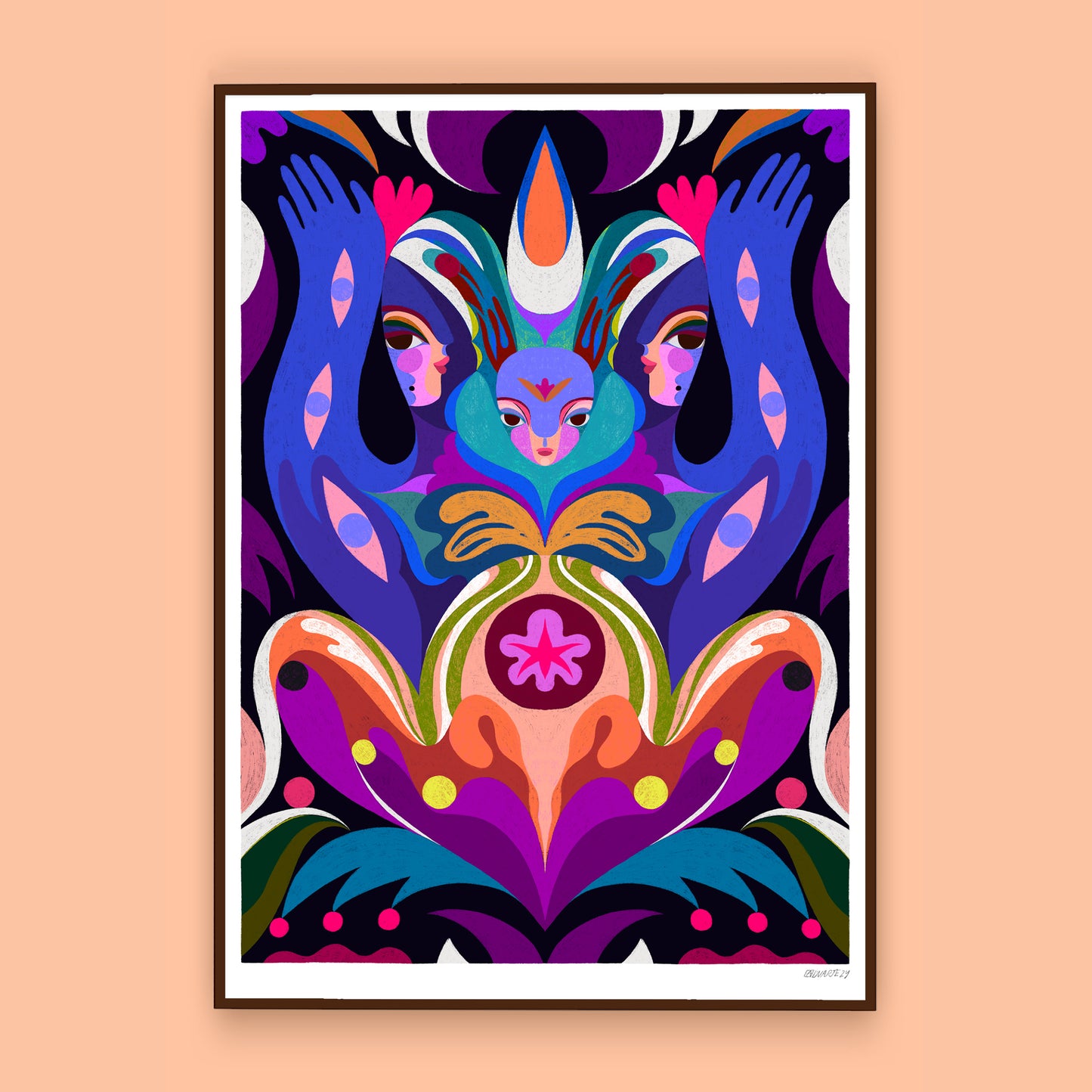 Fine Art Poster - The Paragon, Nightlight