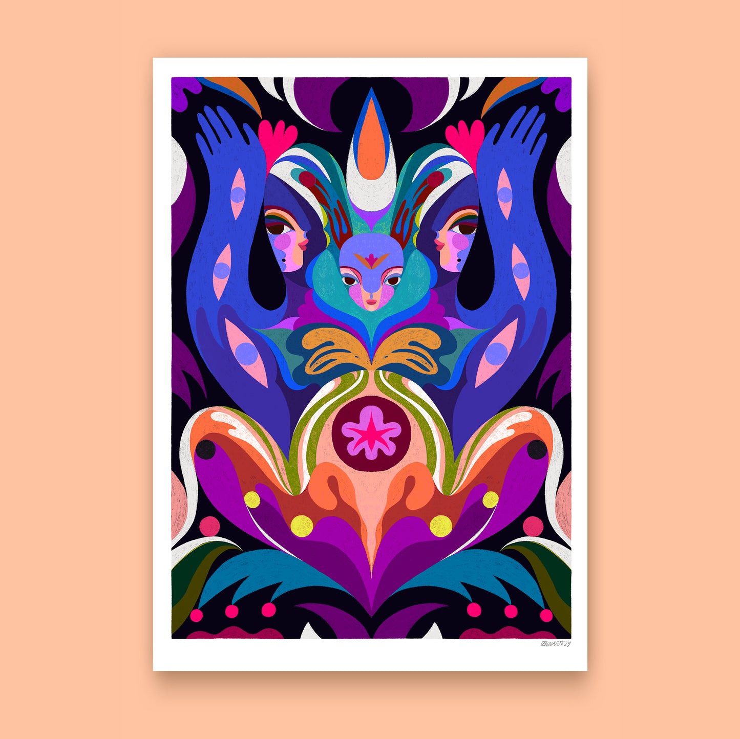 Fine Art Poster - The Paragon, Nightlight