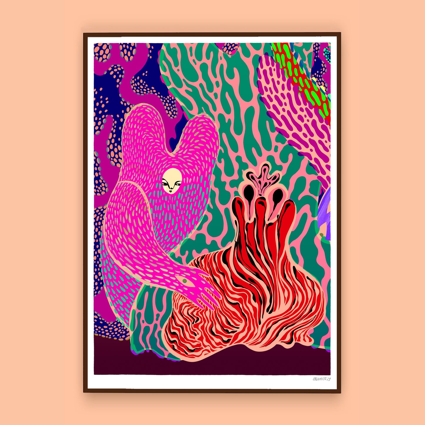 Fine Art Poster - The Sundown Fable, Sphircle I