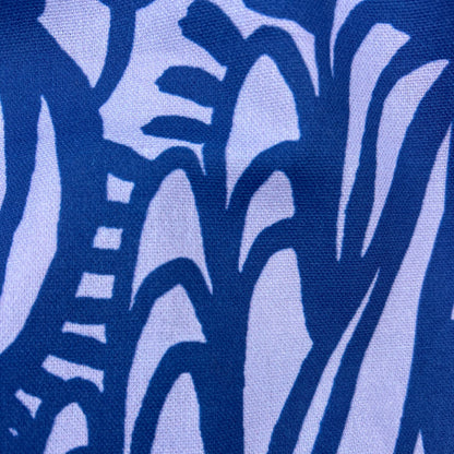 Textile Floral, Blue/Lavender