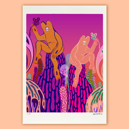 Limited Edition Fine Art Print - The Sundown Fable, Sphircle II