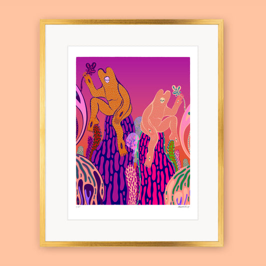 Limited Edition Fine Art Print - The Sundown Fable, Sphircle II