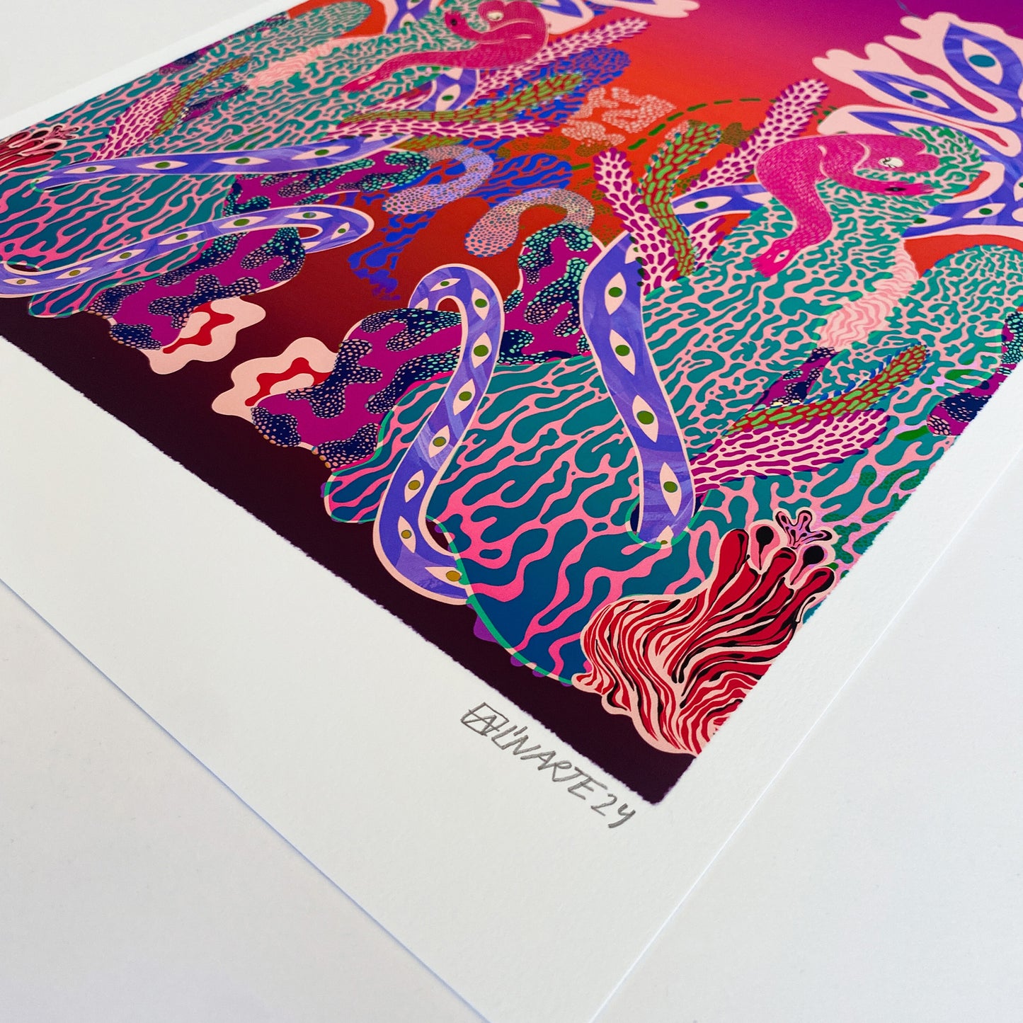 Limited Edition Fine Art Print - The Sundown Fable, Sphircle III