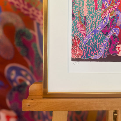 Limited Edition Fine Art Print - The Sundown Fable, Sphircle III