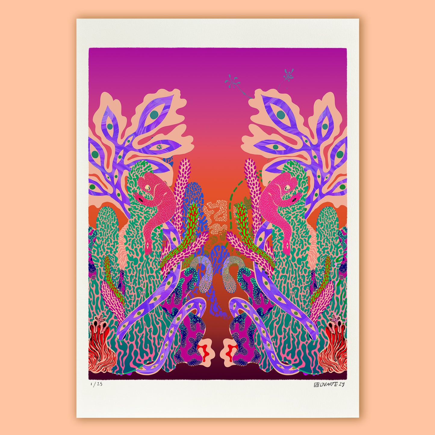 Limited Edition Fine Art Print - The Sundown Fable, Sphircle III