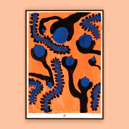 Fine Art Poster - Space Berries No. 5