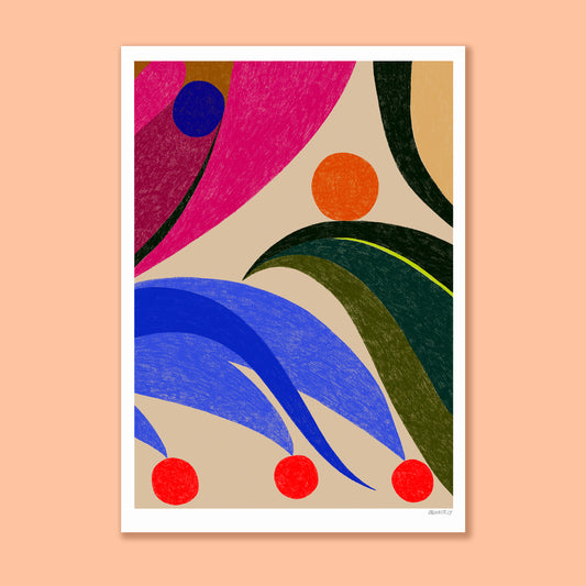 Fine Art Poster - The Paragon, Abstract II