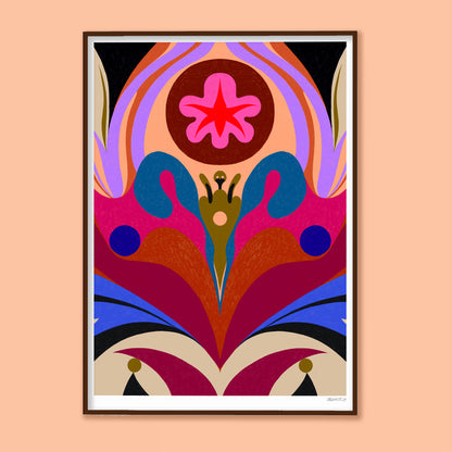 Fine Art Poster - The Paragon, Abstract III