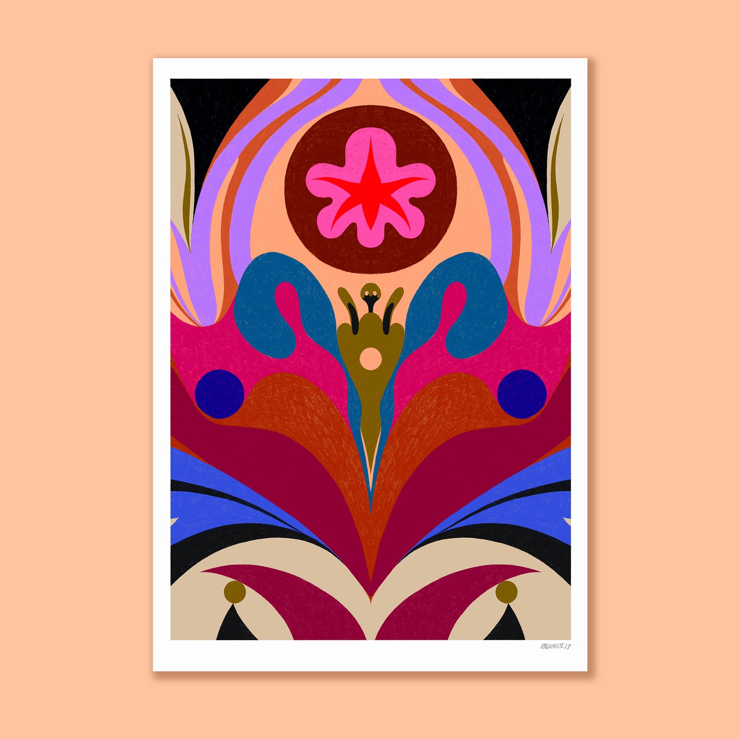 Fine Art Poster - The Paragon, Abstract III