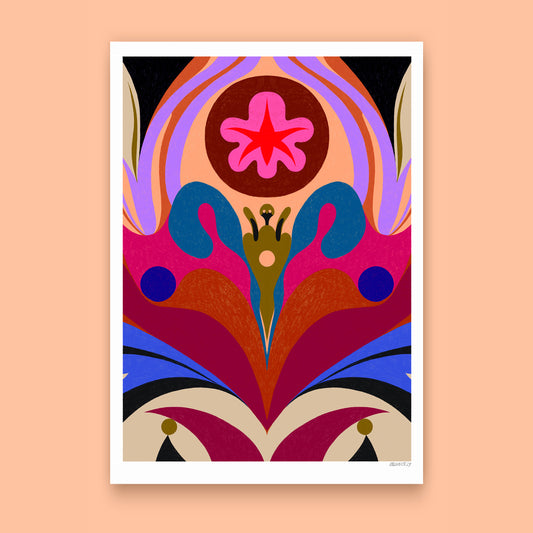 Fine Art Poster - The Paragon, Abstract III